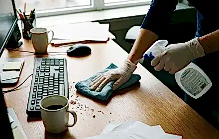 Bakı’da ofis ve iş yeri temizliği yapan Bakı Pro Temizlik ekibi